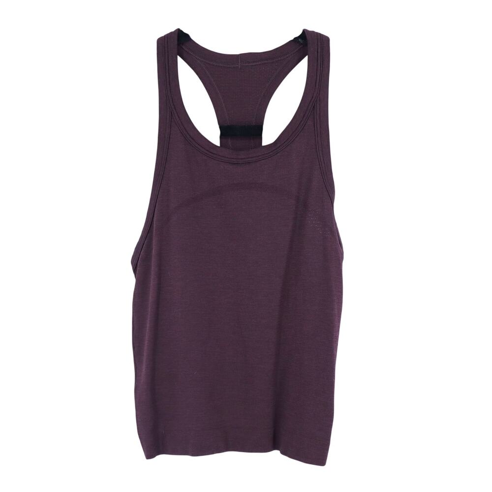Lululemon Racerback 2.0 Swiftly Tech Tank Goodnight Plum Cropped Women's 4 - Picture 1 of 7